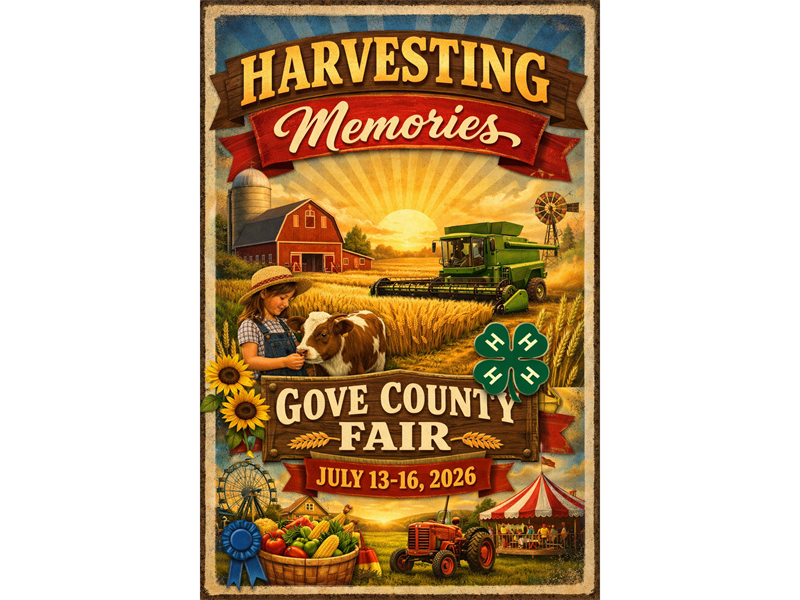 Logo for 2026 Gove County Fair